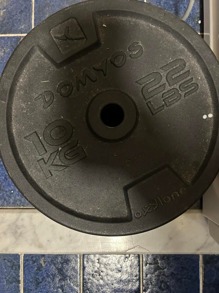 Disque fonte 10kg - 4x, Enlèvement, Comme neuf