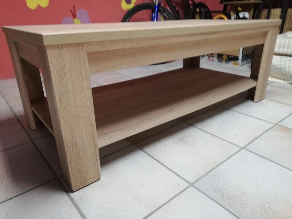 Salontafel, Ophalen, Overige materialen, 100 tot 150 cm, 50 tot 100 cm