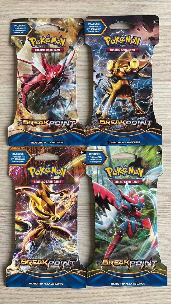 Pokemon XY BreakPoint sleeved artset, Ophalen of Verzenden
