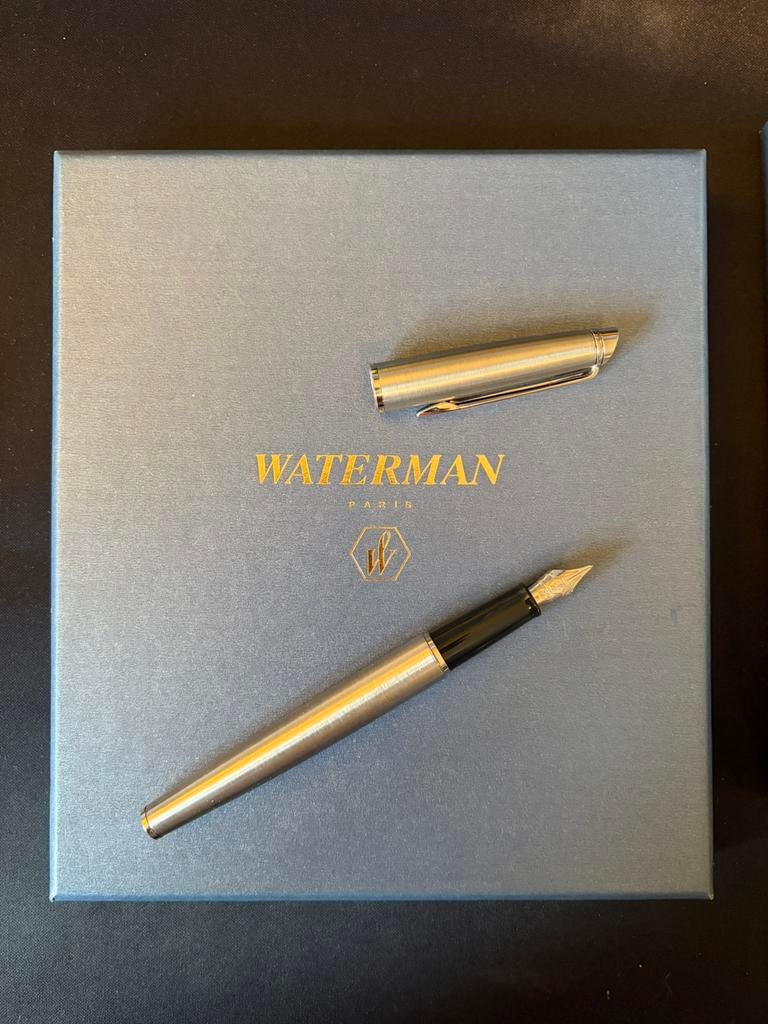 Vintage Waterman Hémisphère + Florida Blue Ink set, Verzamelen, Met doosje, Ophalen of Verzenden, Zo goed als nieuw, Vulpen