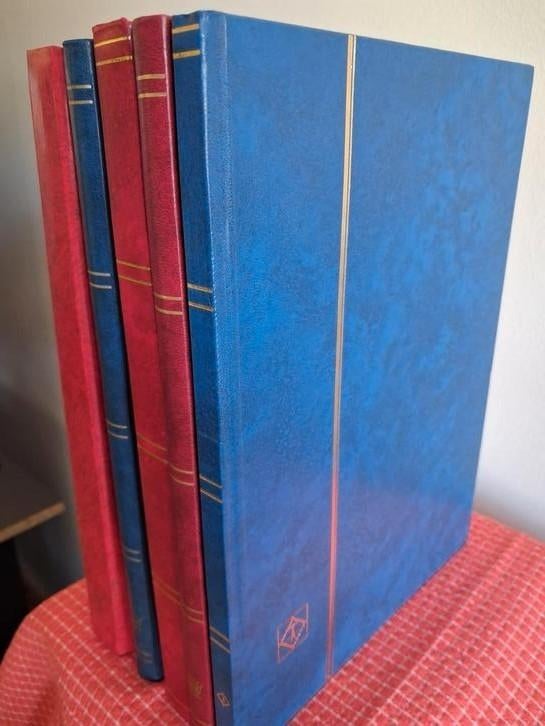 5 lege postzegelalbums in zeer goede staat (A), Verzenden, Verzamelalbum