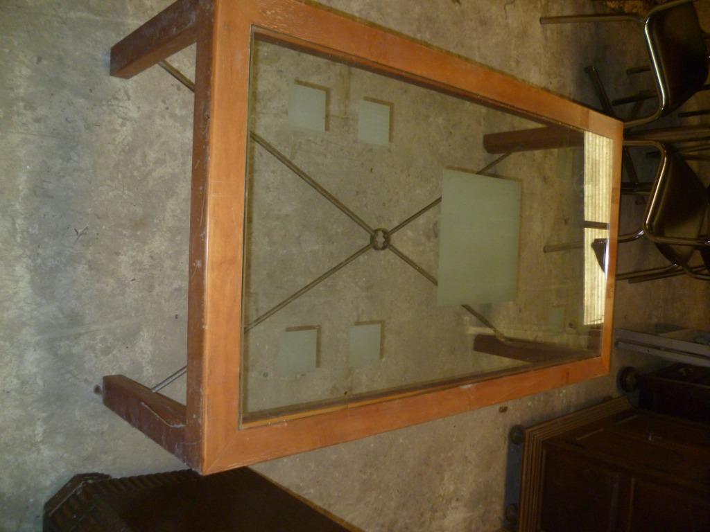 MODERN TEAKHOUTEN SALONTAFEL, Enlèvement