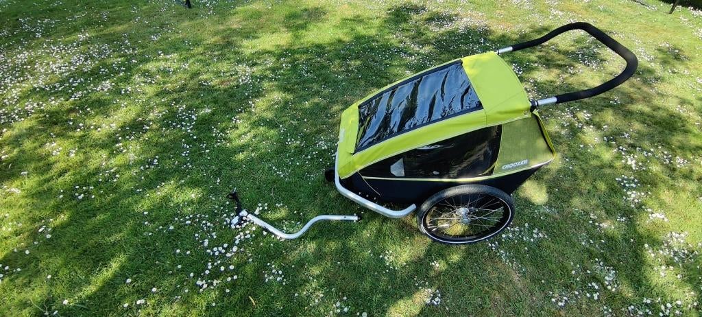 Fietskar croozer, Fietsen en Brommers, Fietsaccessoires | Aanhangwagens en Karren, Ophalen, Gebruikt, Opvouwbaar, Croozer