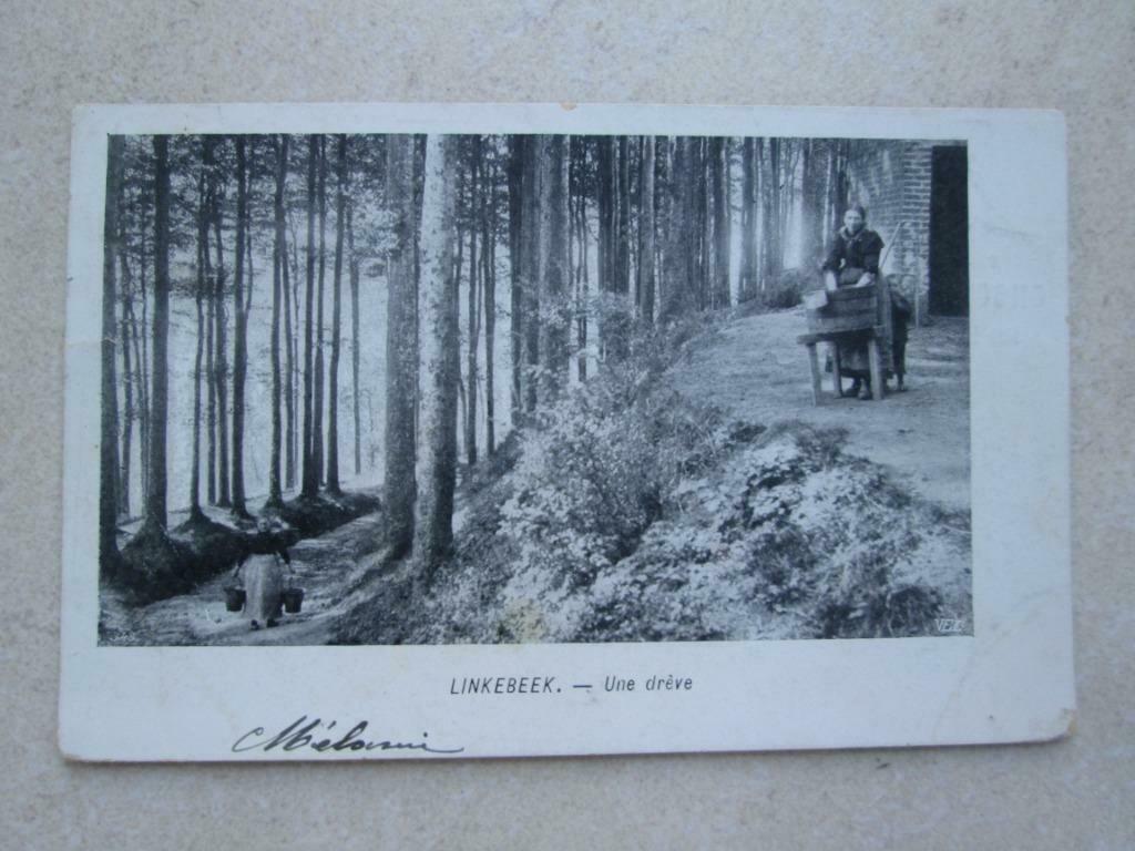 oude postkaart Linkebeek, Collections, Envoi