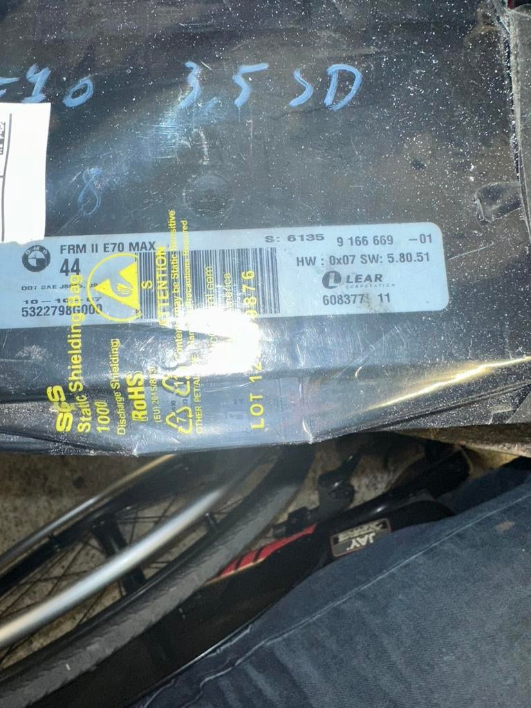 MW FRM II E70 MAX - Footwell Module te koop! Originele BMW, Auto-onderdelen, Ophalen, Gebruikt, BMW