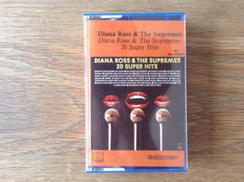 muziekcassette diana ross & the supremes, CD & DVD, Cassettes audio, Enlèvement ou Envoi, R&B et Soul, 1 cassette audio, Originale