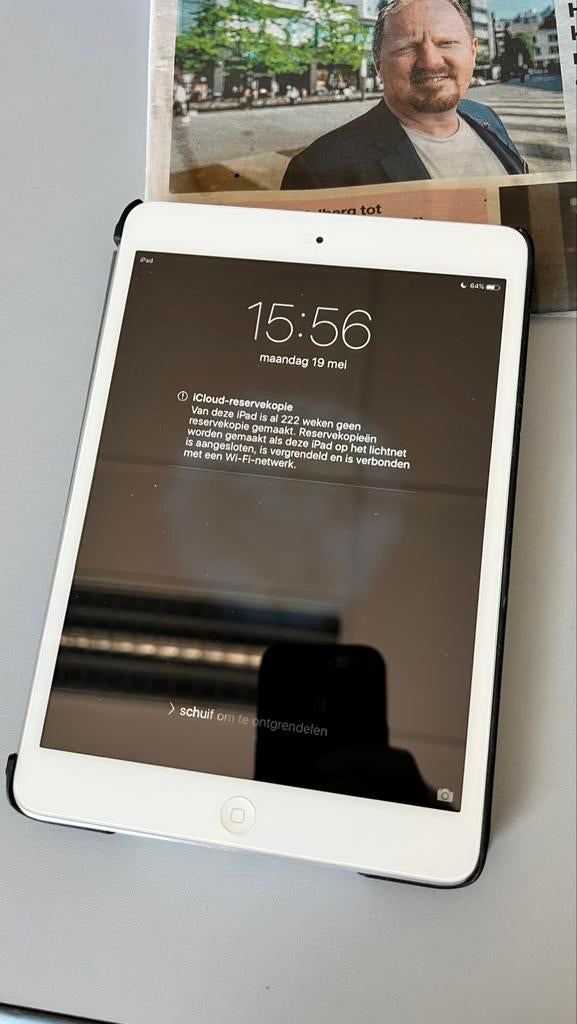 Ipad Mini met Wifi, Computers en Software, Apple iPads, Gebruikt, 8 inch, Ophalen of Verzenden, Zilver