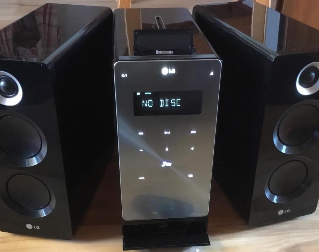LG Micro Hi-fi 160Watt systeem, Ophalen of Verzenden, Gebruikt, Tuner of Radio, Microset