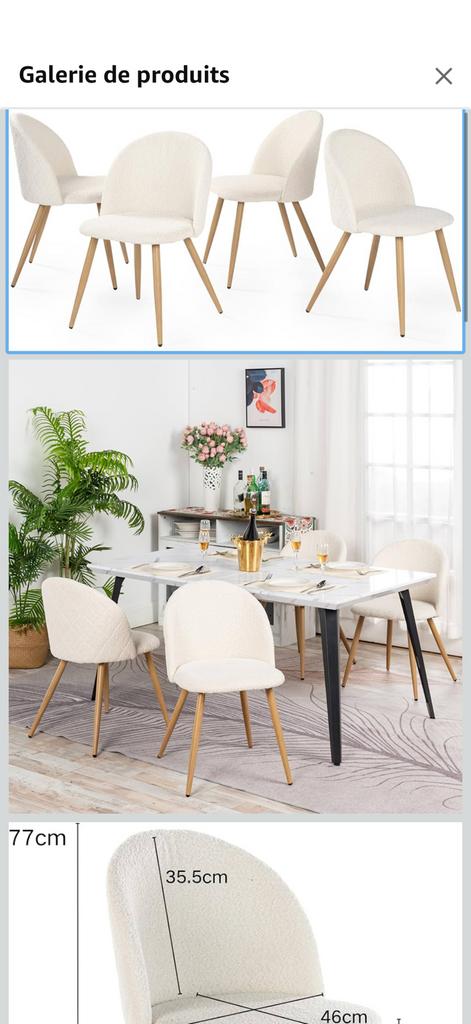 8 stoelen te koop / chaises a vendre, Huis en Inrichting, Stoelen, Ophalen, Zo goed als nieuw
