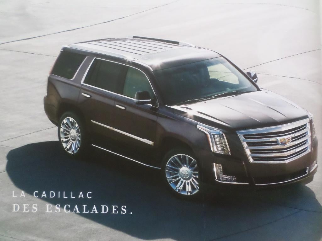 Brochure Cadillac Escalade 2015 - FRANÇAIS, Enlèvement ou Envoi