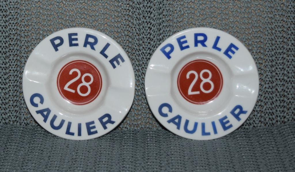 Perle Caulier 28 / Porcelaine Cerabel / 2 Asbakjes, Verzenden, Zo goed als nieuw, Overige typen, Overige merken
