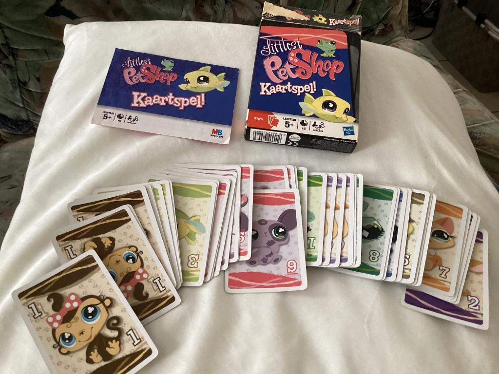 Littlest Petshop kaartspel - kwartet, Enlèvement ou Envoi, Jeu(x) des sept familles