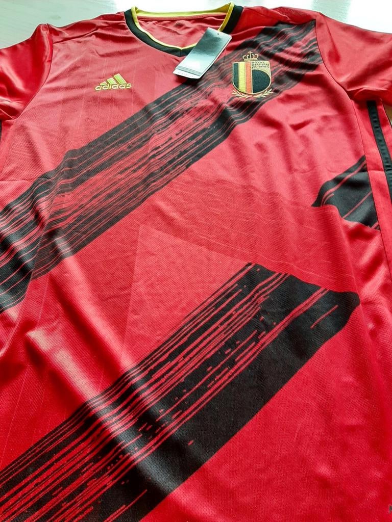 Origineel Adidas tshirt   Rode Duivels, Taille L, Enlèvement ou Envoi, Neuf