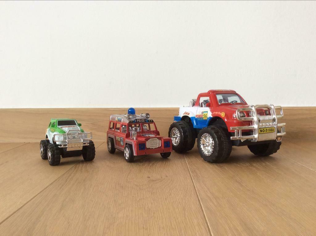 3 prachtige auto’s voor jong en oud, Ophalen