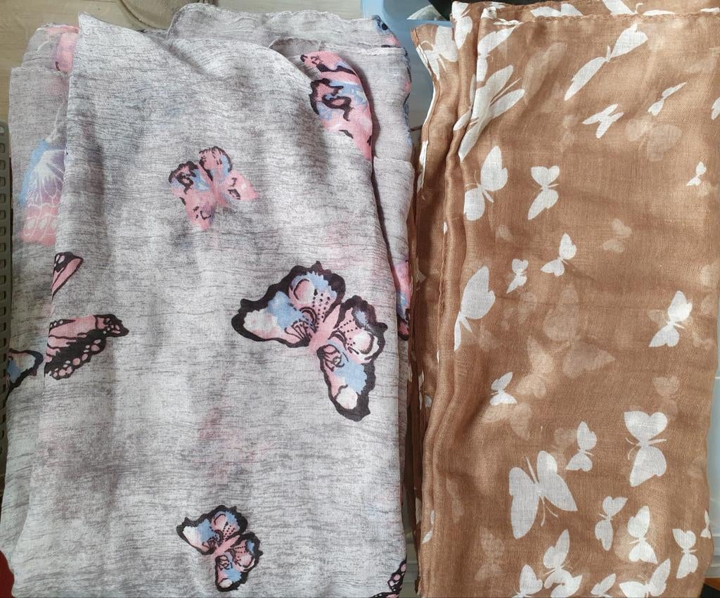 Foulards papillons, Enlèvement ou Envoi, Comme neuf