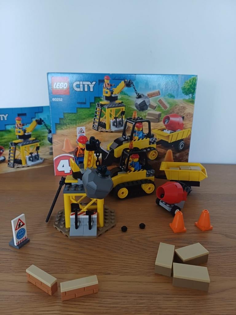 Bulldozer et chantier Lego 60252, Enlèvement, Lego