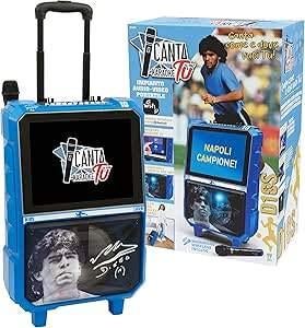 karaoke box met microfoon oplaadbaar, Audio, Tv en Foto, Karaoke-apparatuur, Gebruikt, Ophalen