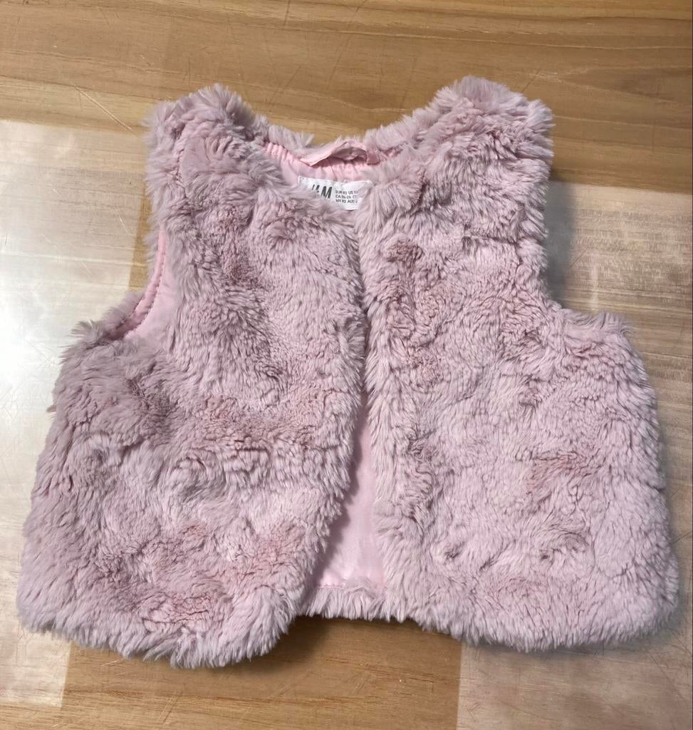 Bodywarmer H&M 92, Kinderen en Baby's, Kinderkleding | Maat 92, Meisje, Trui of Vest, H&M, Ophalen of Verzenden