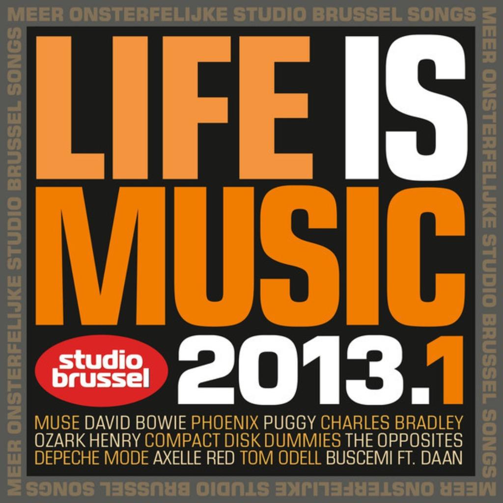 1763 - STUDIO BRUSSEL - LIFE IS MUSIC - 2013.1 - 2CD - NIEUW, Cd's en Dvd's, Cd's | Verzamelalbums, Nieuw in verpakking, Pop, Verzenden