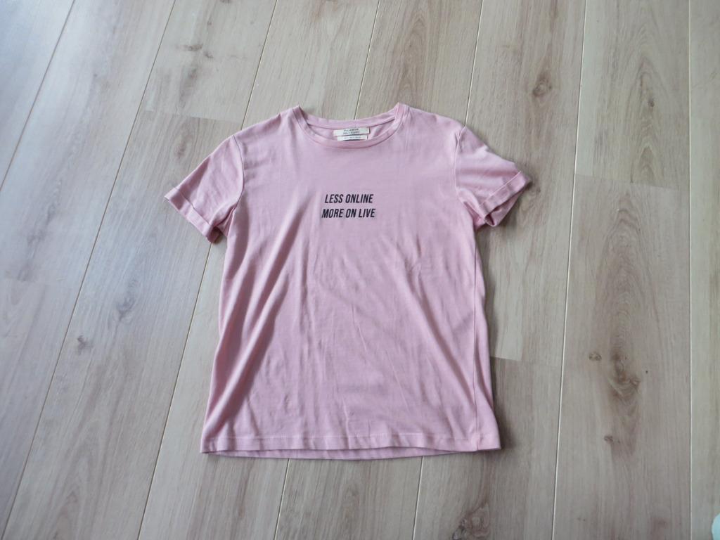 T-shirt Pull & Bear avec taille S (n 94), Enlèvement ou Envoi, Porté, Taille 36 (S), Rose