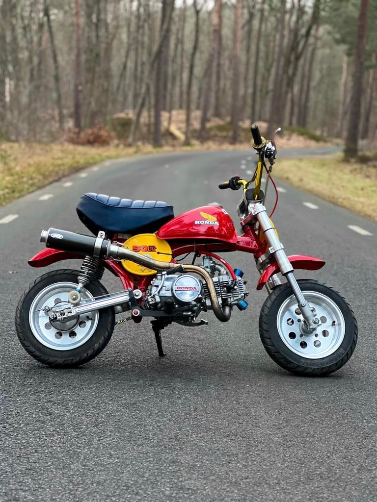 Honda Z50J “Monkey” 100cc, Fietsen en Brommers, Ophalen, Zo goed als nieuw, 3 versnellingen, 56 cc