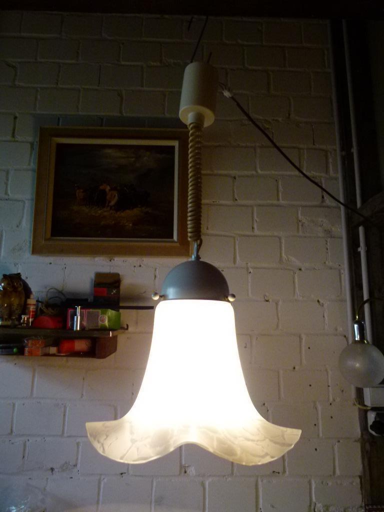 vintage Peill & Putzler pendellamp hanglamp 70er, Enlèvement, Maison et Meubles