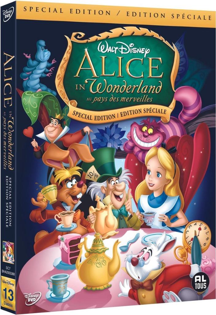 DVD Alice in Wonderland (Special edition), Ophalen of Verzenden, Nieuw in verpakking