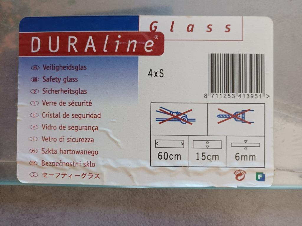 Planchet Web 4xs Duraline veiligheidsglas, Neuf, Panneau vitré, Enlèvement ou Envoi, Verre de sécurité