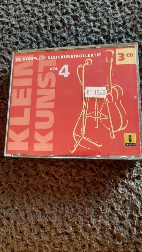 3CD DE KOMPLETE KLEINKUNSTKOLLEKTIE vol 4 (1997), Cd's en Dvd's, Ophalen of Verzenden, Zo goed als nieuw