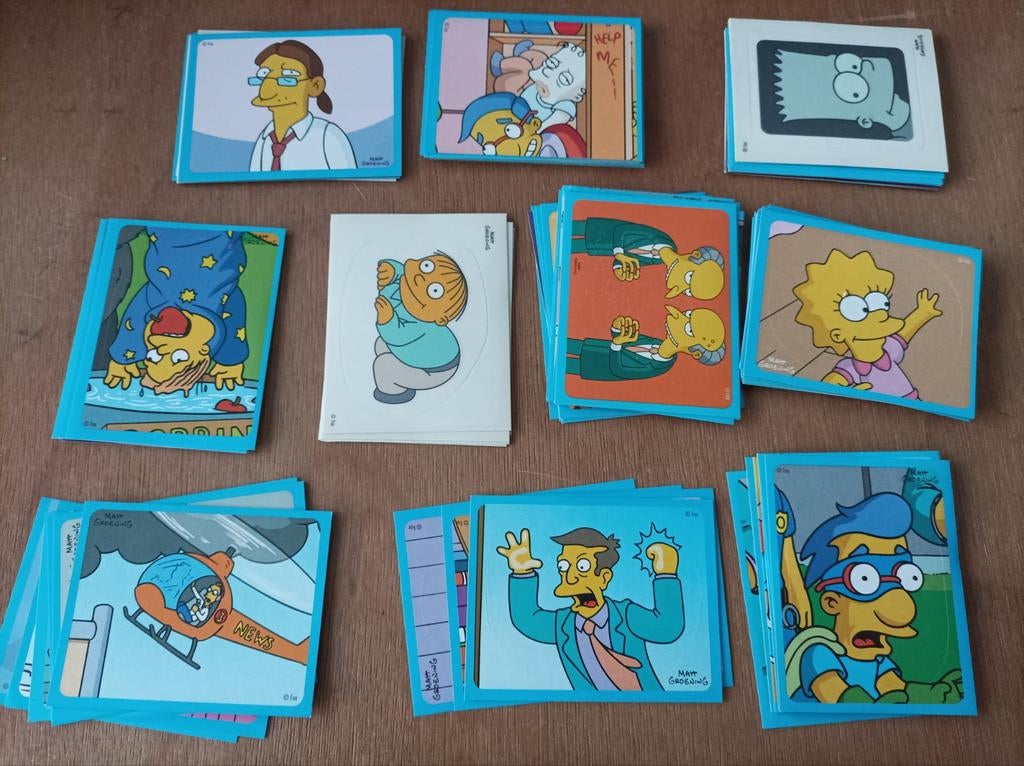 Panini thé Simpsons, school survival Guidebook 126 stickers, Ophalen of Verzenden, Zo goed als nieuw
