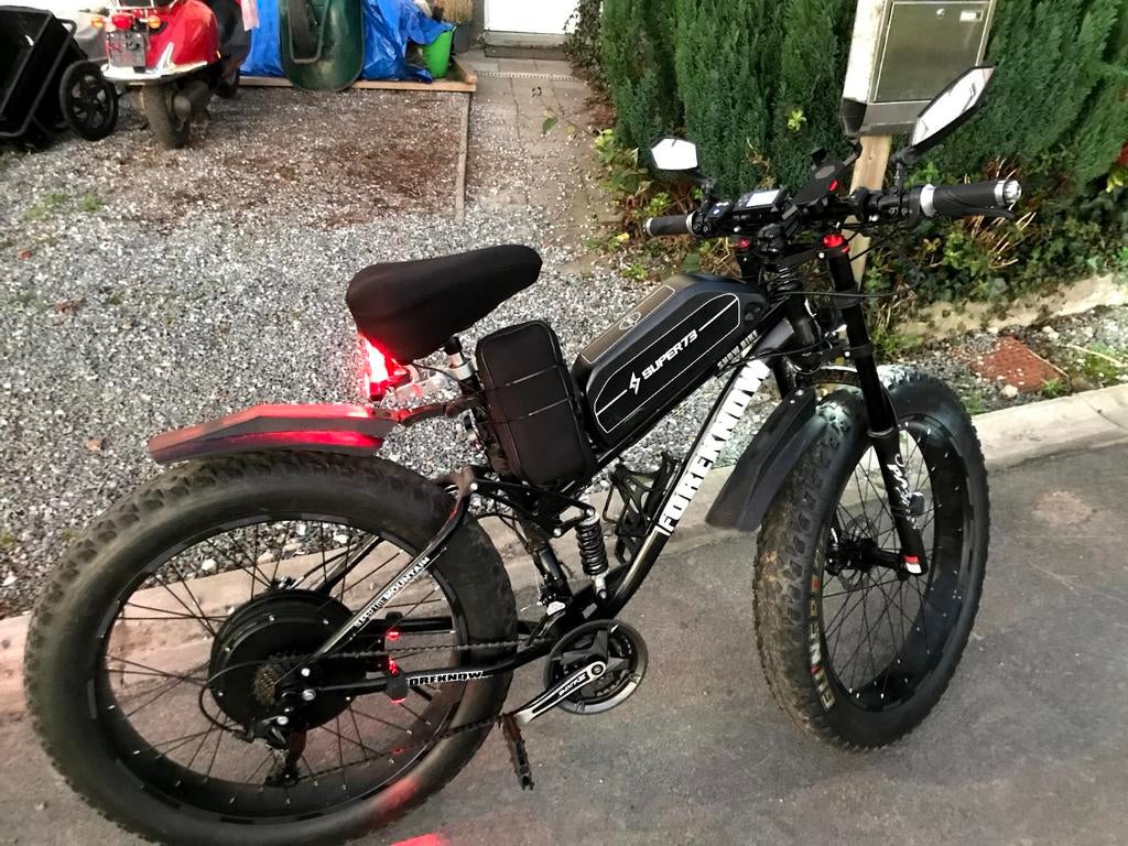Vend velo fatbike elec  1500w+autre model 1000w et 800 w, Comme neuf, Cube