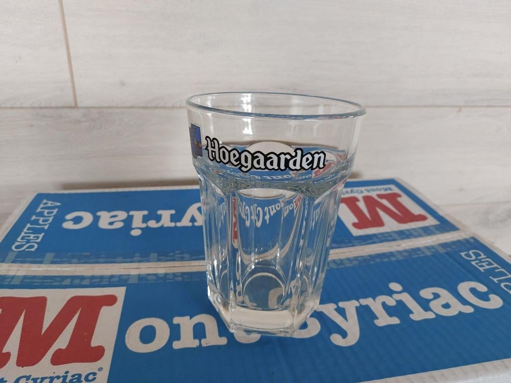 Hoegaarden 0.5l glas, Verzamelen, Ophalen of Verzenden, Zo goed als nieuw, Bierglas