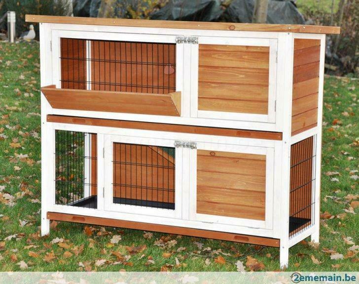 Clapier XXL abri lapin clapier double rongeur QUALITE, Animaux & Accessoires, Rongeurs & Lapins | Accessoires, Neuf, Envoi