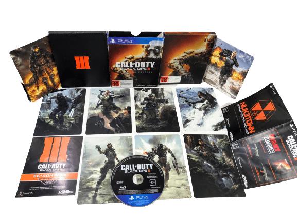 Call of Duty Black OPS III Hardened Ed., Games en Spelcomputers, Gebruikt, Vanaf 18 jaar, Shooter, 1 speler