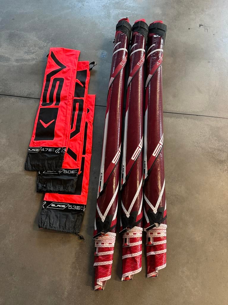Te koop: Severne Blade Wave Zeilenset 2023 (CC1 Red), Ophalen, Gebruikt, Zeil