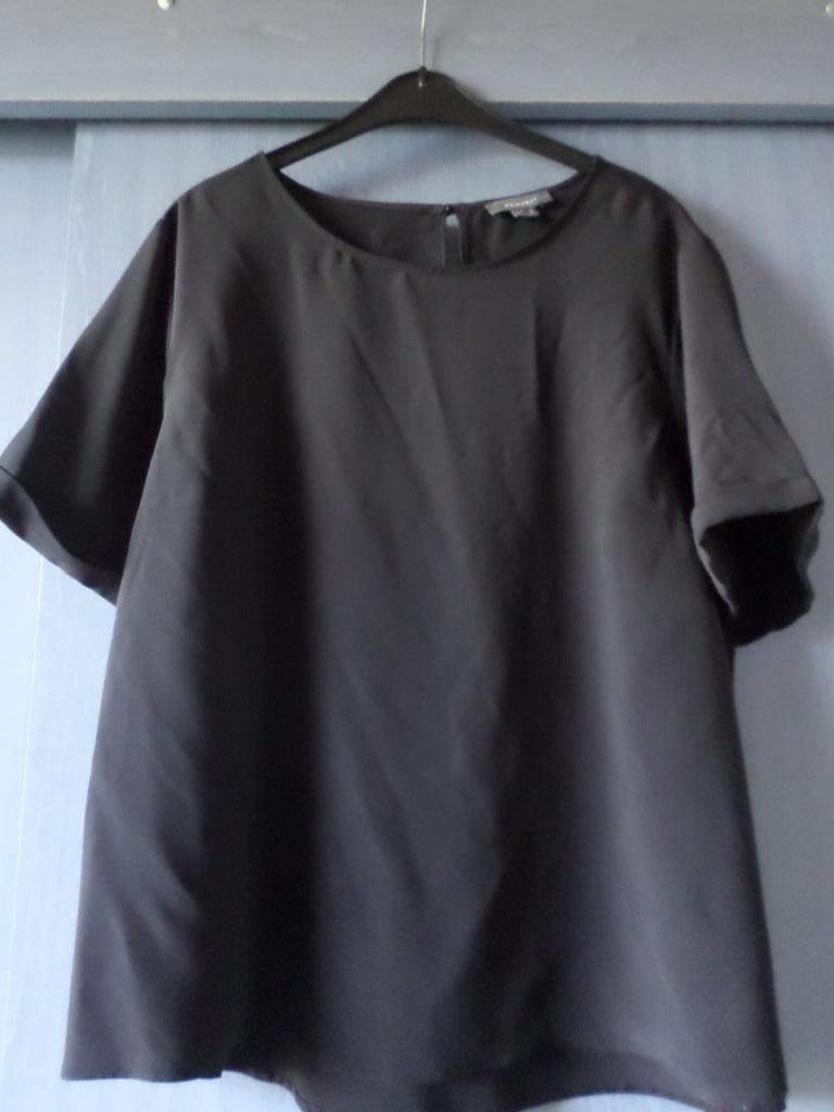 zwart shirt/blouse: Primark: maat 48, Kleding | Dames, Ophalen of Verzenden, Zo goed als nieuw, Zwart, Shirt of Top