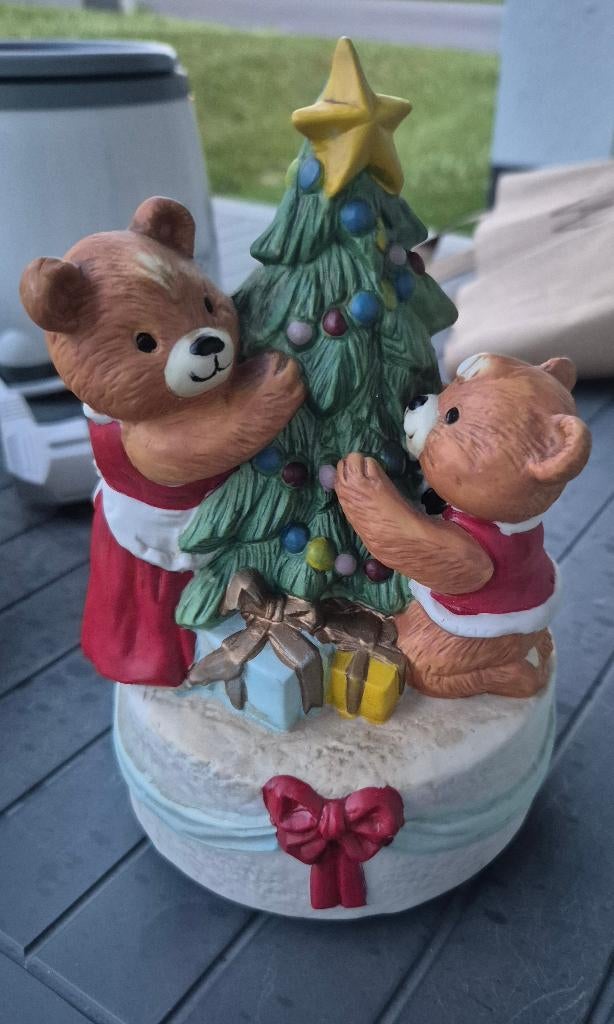 Oude muziekdoos kerst, Diversen, Kerst, Ophalen of Verzenden, Gebruikt