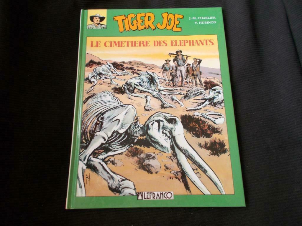 Tiger Joe   Tome 2  "Le Cimetière des Éléphants" (août 1989), Une BD, Enlèvement, Comme neuf