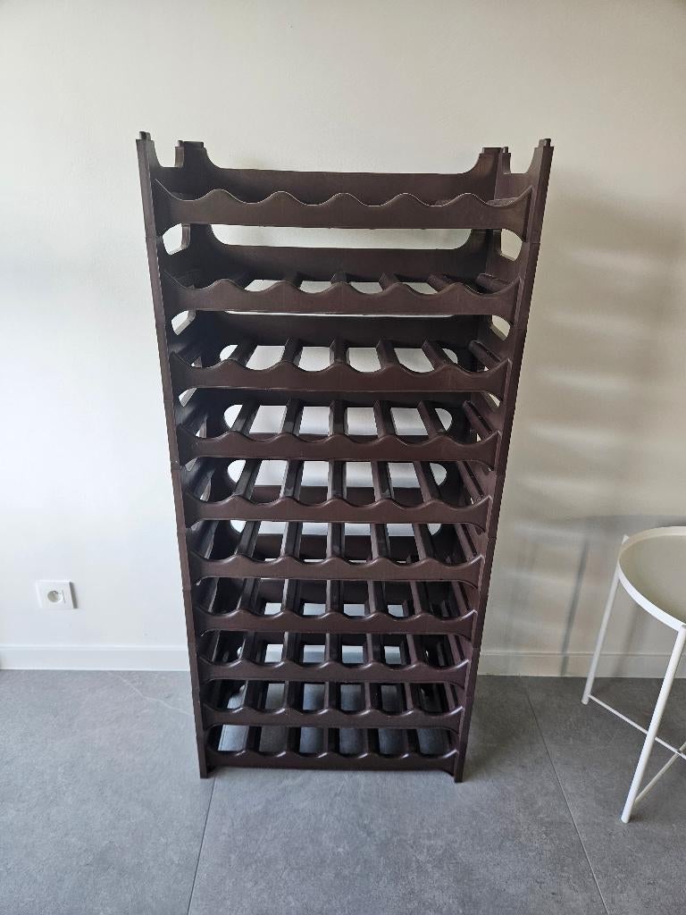 Plastic wijnrek, Huis en Inrichting, Ophalen, Kunststof, Zo goed als nieuw, 25 flessen of meer