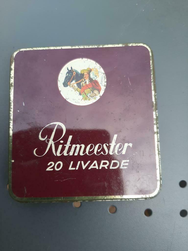 Oud sigarendoosje Ritmeester, Verzamelen, Ophalen of Verzenden