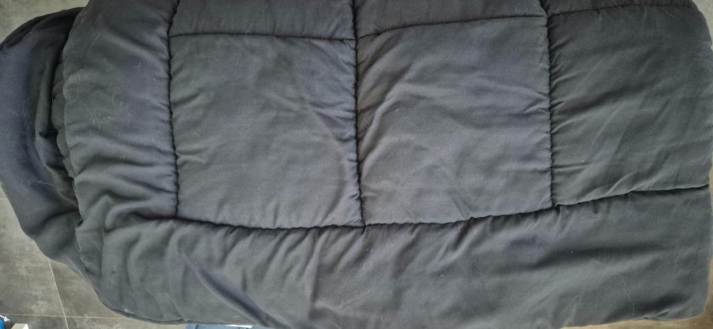 Happybed dekbed zonder overtrek 240x220 zwart, Maison & Meubles, Chambre à coucher | Linge de lit, Comme neuf, Couverture ou Couette