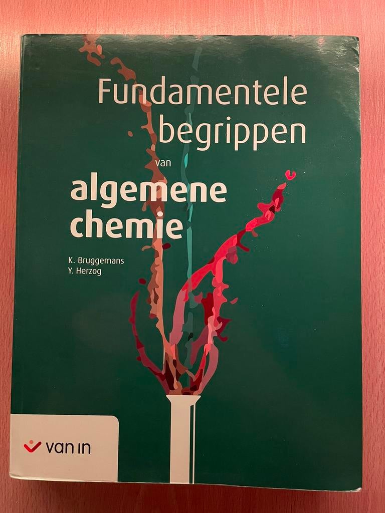 Fundamentele begrippen van algemene chemie, Boeken, Studieboeken en Cursussen, Ophalen, Gelezen, Niet van toepassing