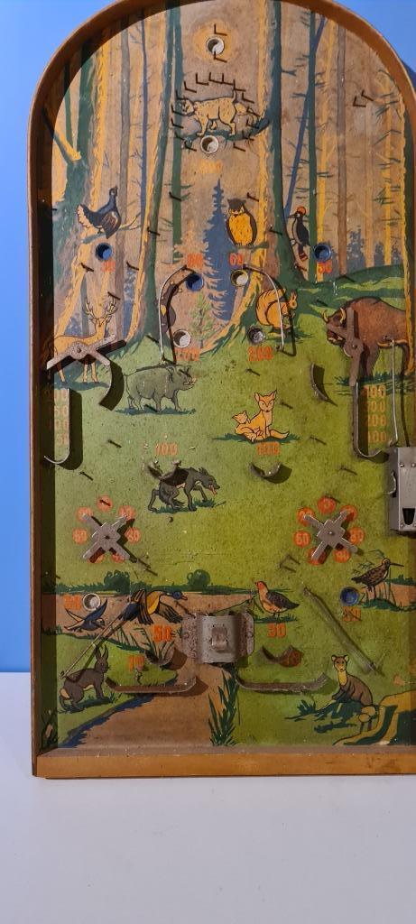 knikkerspel Dieren in het woud, Antiek en Kunst, Ophalen of Verzenden