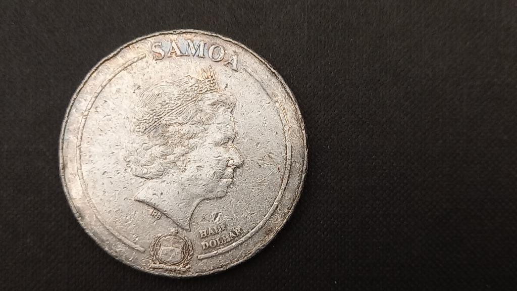 1/2 dollar Samoa ( 2020 ) Harry Potter, Postzegels en Munten, Ophalen of Verzenden, Losse munt