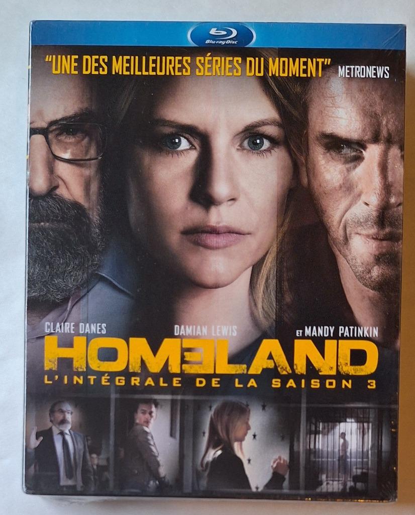 Homeland (L'intégrale de la saison 3) neuf sous blister, Cd's en Dvd's, Blu-ray, Ophalen of Verzenden, Nieuw in verpakking, Boxset