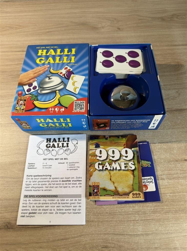 halli galli - 999 games - s6541, Envoi, Comme neuf