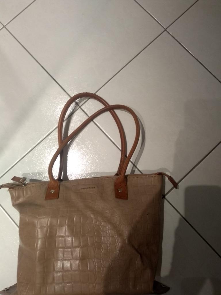 Handtas "Paquetage"  Leder, Ophalen of Verzenden, Gebruikt, Bruin, Handtas