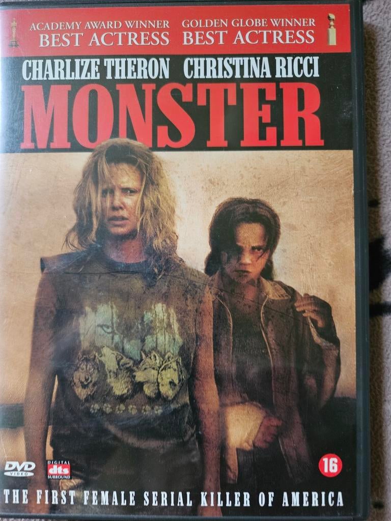 Monster. Charlize Theron, Christina Ricci, Cd's en Dvd's, Dvd's | Horror, Ophalen of Verzenden, Zo goed als nieuw