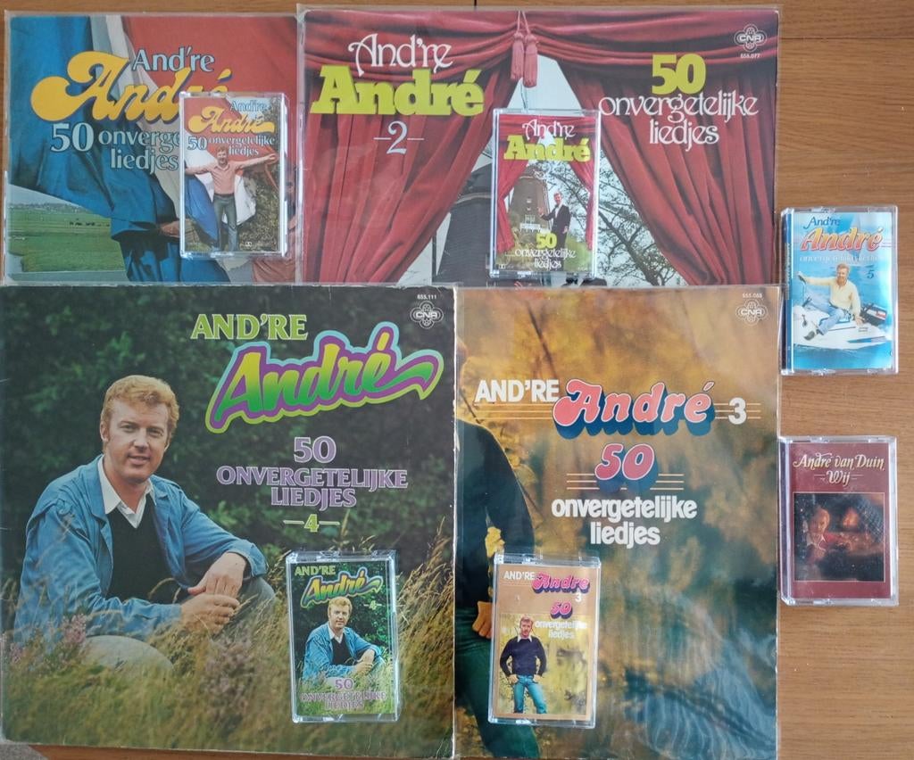 André van Duin onvergetelijke liedjes 1-5 ENKEL NOG OP VINYL, Cd's en Dvd's, Vinyl | Nederlandstalig, Zo goed als nieuw, Ophalen of Verzenden