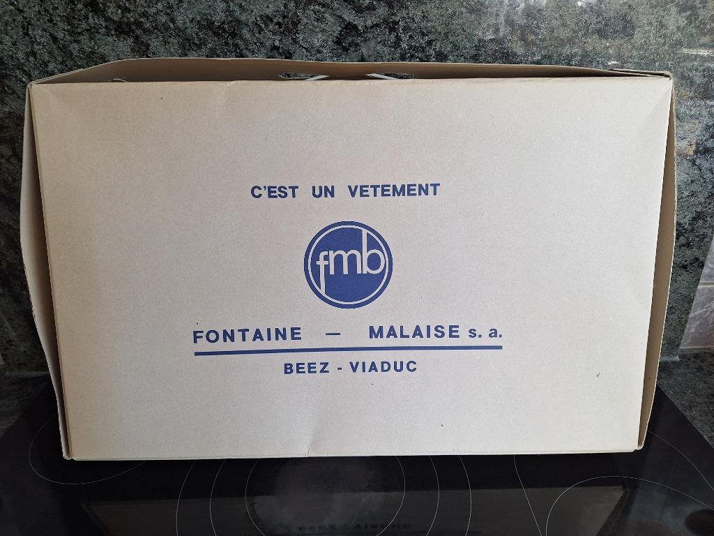 2 anciennes "valises" Fontaine-Malaise, Enlèvement ou Envoi, Utilisé, Emballage